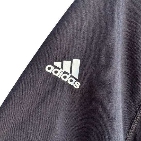 Adidas NHL Los Angeles Kings Hockey Mens Ultimate Tee Black Half-Zip Pullover 2X - Picture 3 of 11